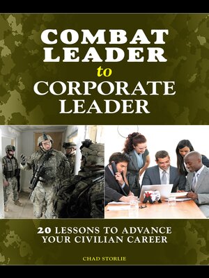 cover image of Combat Leader to Corporate Leader